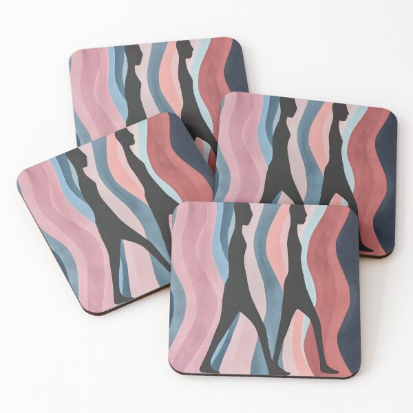 Item preview, In Between – Walking – Abstract Contemporary Art designed and sold by Present Sense Studio.