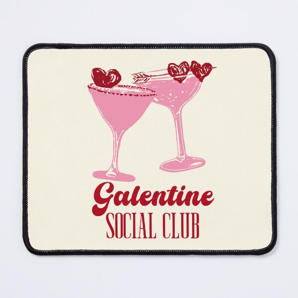 Item preview, Galentine Social Club Pink Cocktail Cheers designed and sold by MaiZephyr.