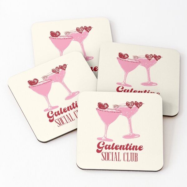 Item preview, Galentine Social Club Pink Cocktail Cheers designed and sold by MaiZephyr.