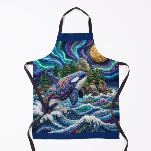 Item preview, Breaching Yarn Orca in a Yarn Sea designed and sold by Tridentulus.