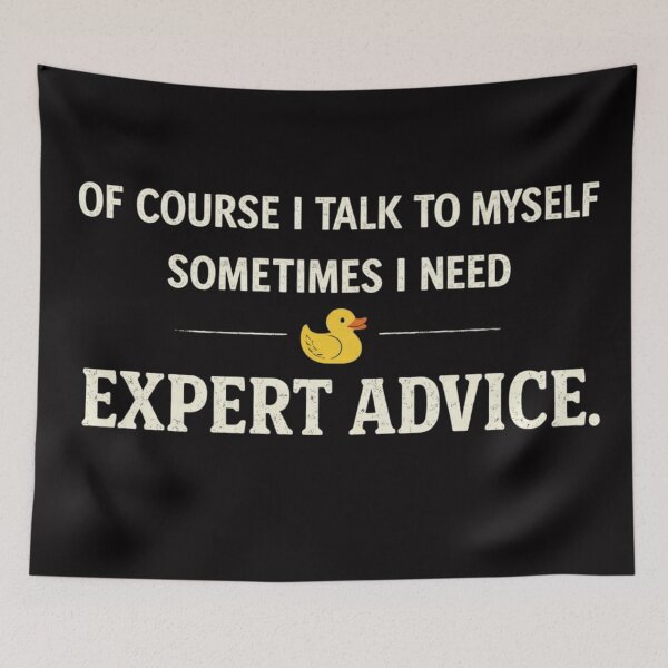 Item preview, Duck Self-Advice Tee designed and sold by SandiCreative.