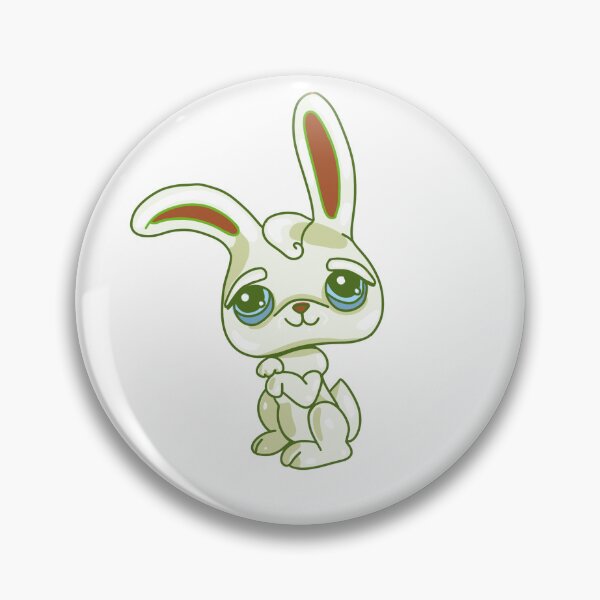 Item preview, Littlest Pet Shop Bunny | LPS Cute Yellow Bunny  designed and sold by Spotted Doodles.