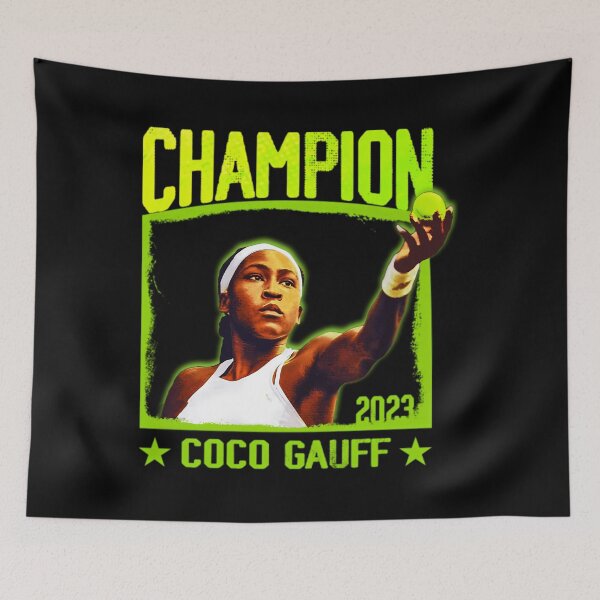 Item preview, Coco Gauff Champion Shirt Queen Coco Shirt Coco Gauff Tshirt Coco Is A Queen Shirt American Tennis Fan Shirt Coco Fan Shirt We Love Coco designed and sold by BennetAuer3.