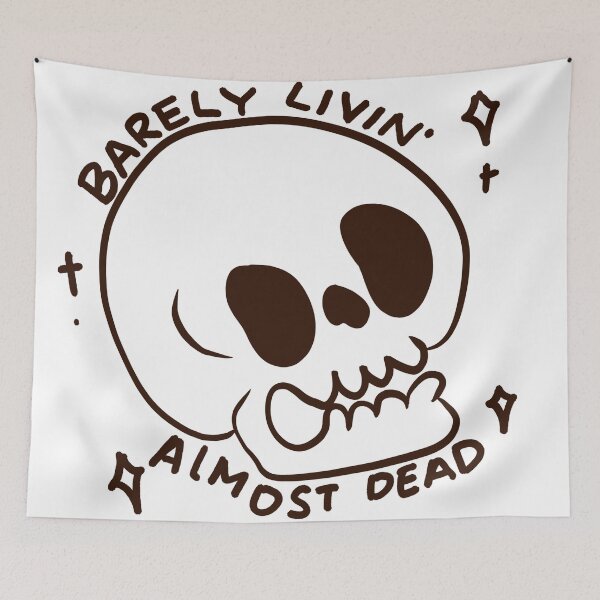 Item preview, Barely Living designed and sold by RedRiverValley.