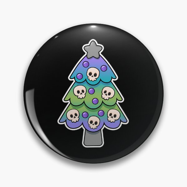 Item preview, Cute Gothic Christmas Tree Spooky Holiday Style designed and sold by bunlkrpnhdi84.