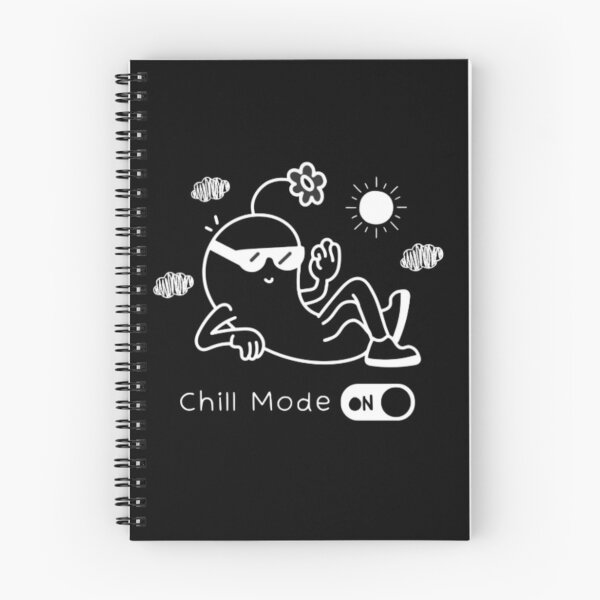 Item preview, Chill Mode On – Relax Vibes Aesthetic Design designed and sold by BlossomPixel.