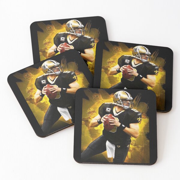 Item preview, Drew Brees #9 Passes The Ball designed and sold by CarolSchmitt.