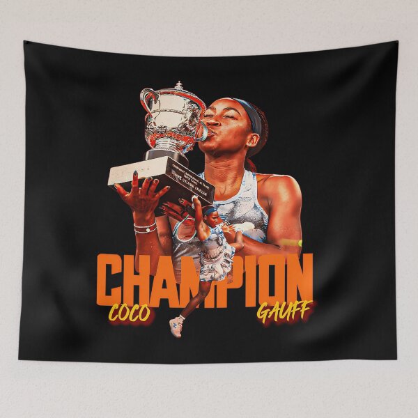 Item preview,  Coco_Gauff Champion 2025 designed and sold by BennetAuer3.