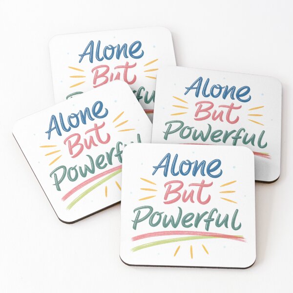 Item preview, Alone but powerful designed and sold by nimmitrends.