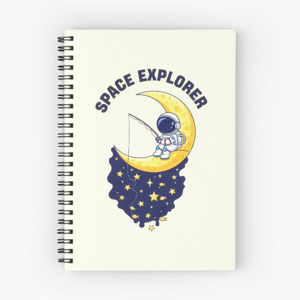 Item preview, Space Explorer Astronaut Illustration designed and sold by nuel-art.