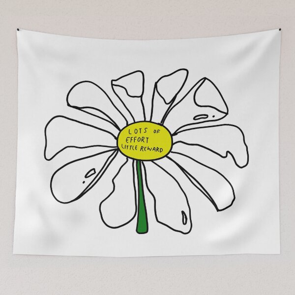 Item preview, wilted daisy designed and sold by RedRiverValley.