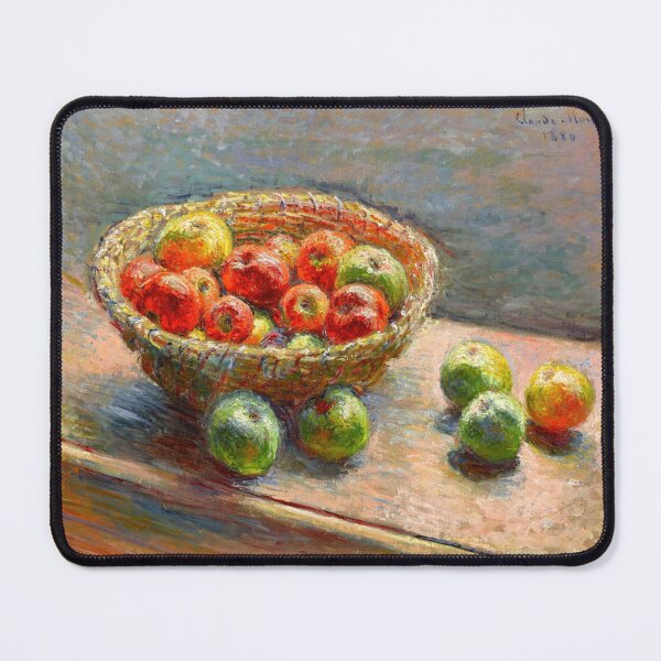 Item preview, Le Panier De Pommes by Claude Monet: Impressionist Still Life Poster designed and sold by artofuniverse.