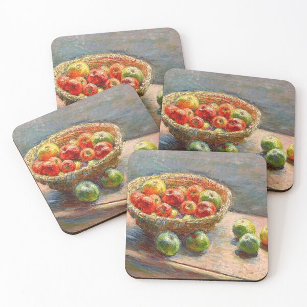 Item preview, Le Panier De Pommes by Claude Monet: Impressionist Still Life Poster designed and sold by artofuniverse.