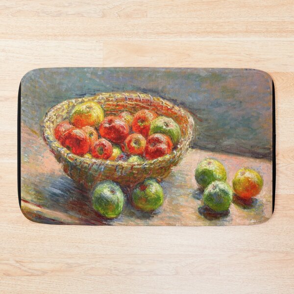 Item preview, Le Panier De Pommes by Claude Monet: Impressionist Still Life Poster designed and sold by artofuniverse.
