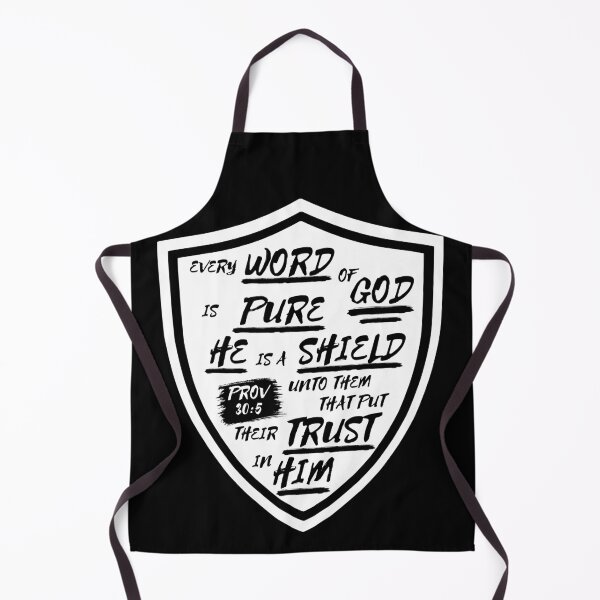 Item preview, Proverbs 30:5 Word of God Shield designed and sold by Clothed in Scripture.