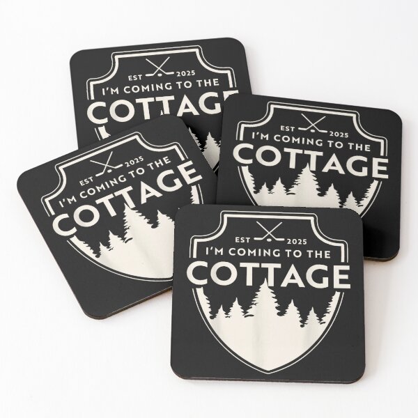 Item preview, I Am Coming To The Cottage Outdoor Adventure Badge Design designed and sold by Serene woods.