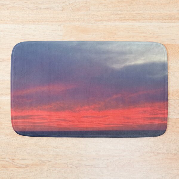 Item preview, Red and Blue Sky at Sea in the middle of the Pacific Ocean designed and sold by WanderingLife.