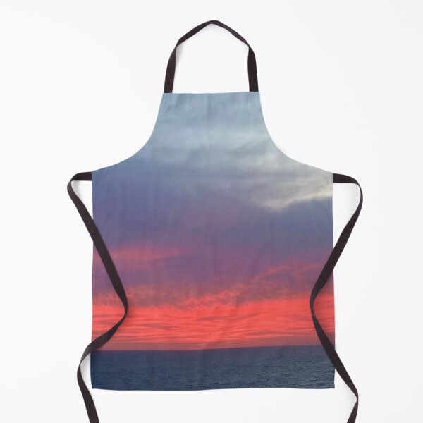 Item preview, Red and Blue Sky at Sea in the middle of the Pacific Ocean designed and sold by WanderingLife.