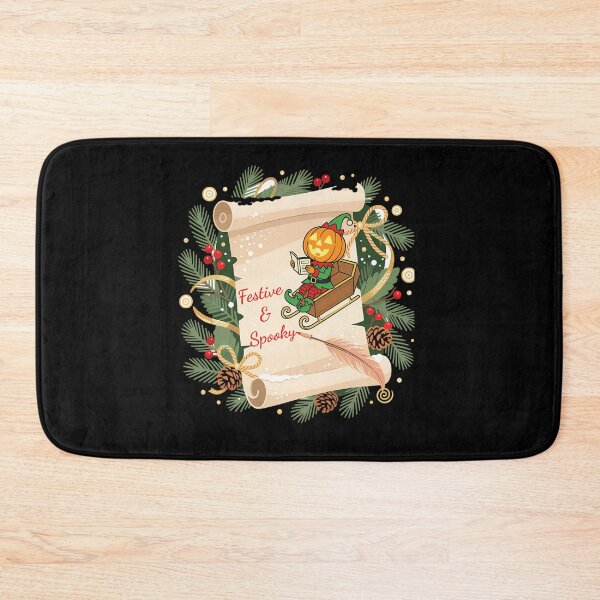 Item preview, Festive Spooky Christmas Scroll Vintage Goth Holiday designed and sold by pxxfsewmfd48.