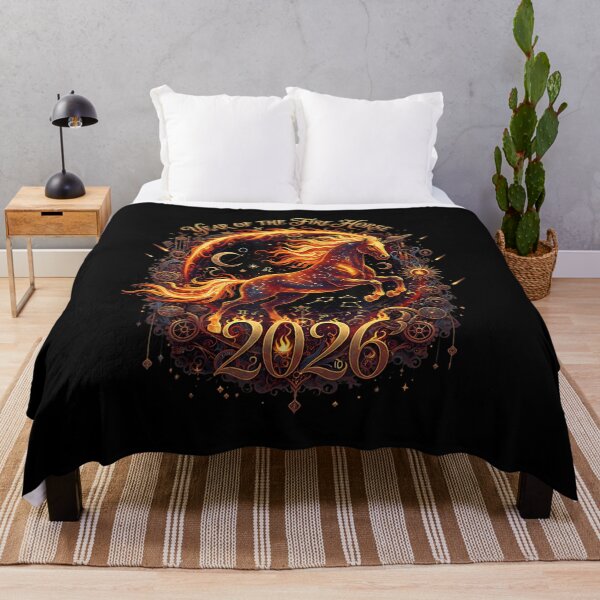 Item preview, Year Of The Fire Horse 2026 Zodiac Fantasy Illustration designed and sold by BancaJone.
