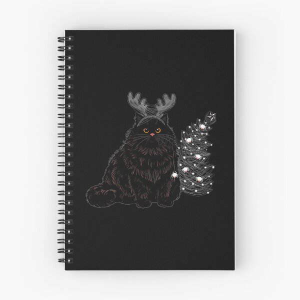 Item preview, Meowy Gothmas Black Cat With Antlers Dark Holiday designed and sold by pxxfsewmfd48.