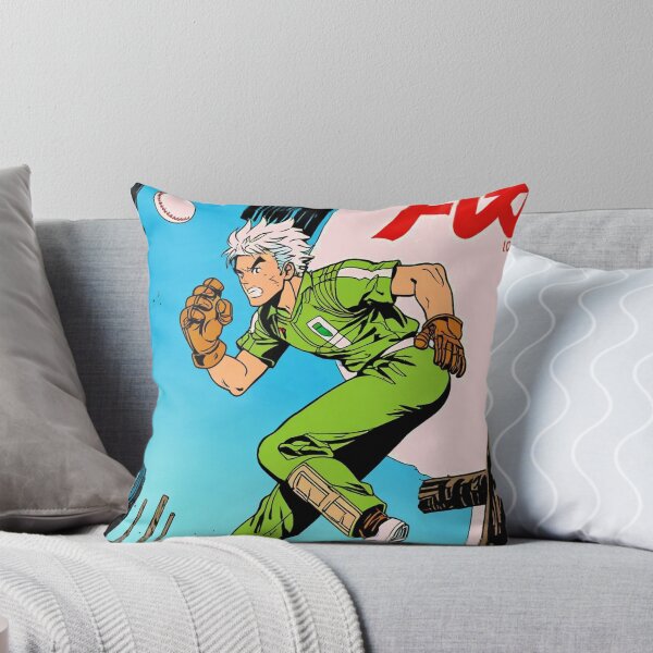 Item preview, Vintage 90s Anime Baseball Player - Green Uniform Action Manga Art designed and sold by ShadowsInk.
