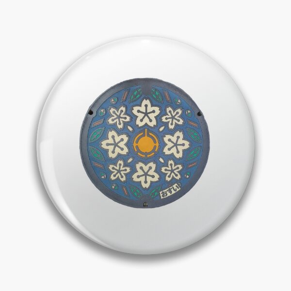 Item preview, Kitamoto City, Saitama Manhole Cover designed and sold by blahdeedah.