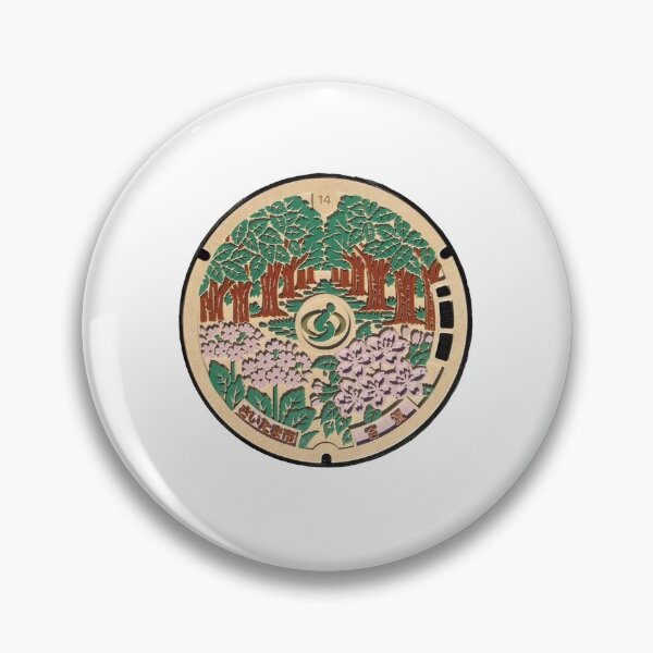 Item preview, Saitama City ver. 1, Saitama Manhole Cover designed and sold by blahdeedah.