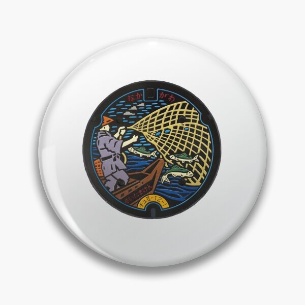Item preview, Saitama prefecture ver. 2, Saitama Manhole Cover designed and sold by blahdeedah.