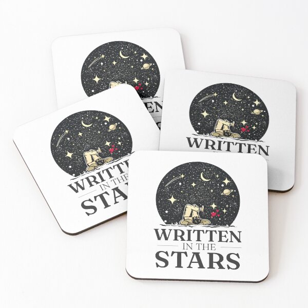 Item preview, Written in the Stars Soulmate | Astrology Quote, zodiac romance designed and sold by PixelGrafiks.
