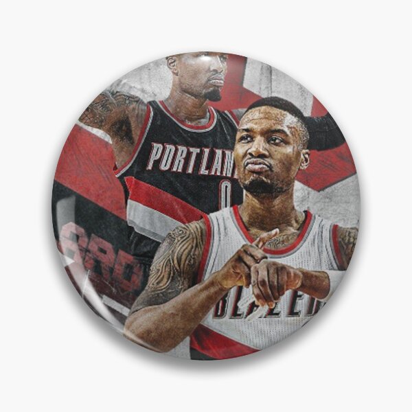 Item preview, Damian Lillard Basketball Paper Poster Trail Blazers designed and sold by CathrineStark.