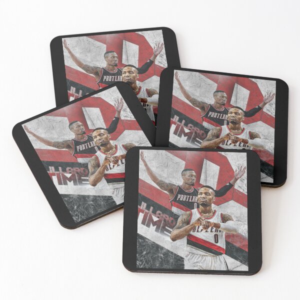 Item preview, Damian Lillard Basketball Paper Poster Trail Blazers designed and sold by CathrineStark.