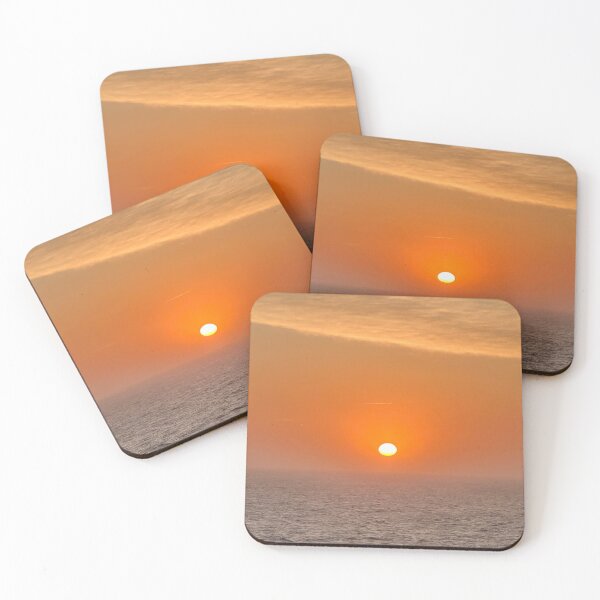 Item preview, Sunset at Sea in the middle of the Pacific Ocean designed and sold by WanderingLife.