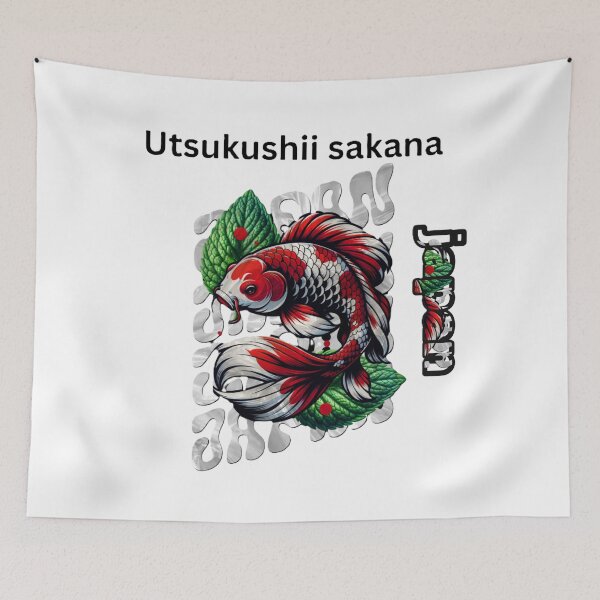 Item preview, beautiful fish japan designed and sold by MYTHICAL ME.