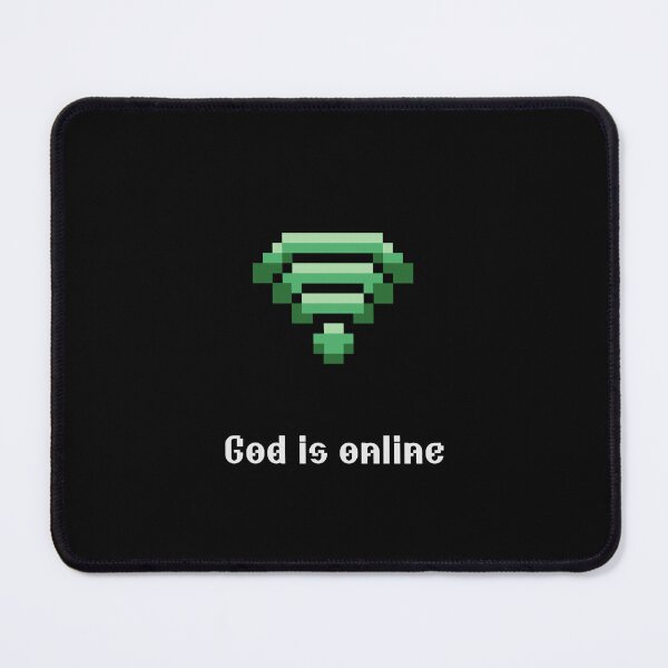 Artikelvorschau, Gott ist online – christliche Pixelkunst | Retro-Webcore-Glaube entworfen und verkauft von Blessed Be Your Name.
