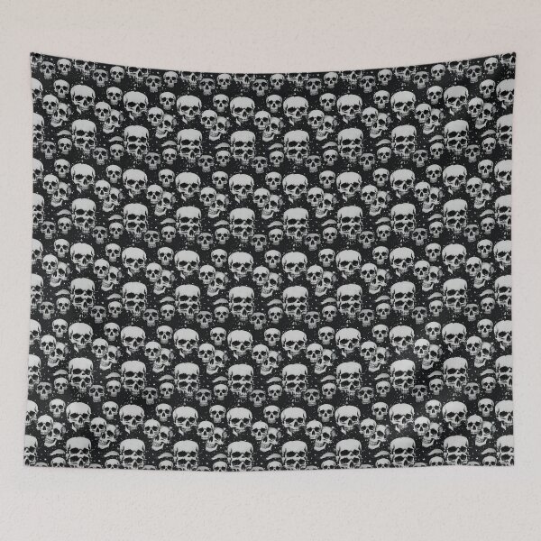 Item preview, Black and white skull designed and sold by Afishero.