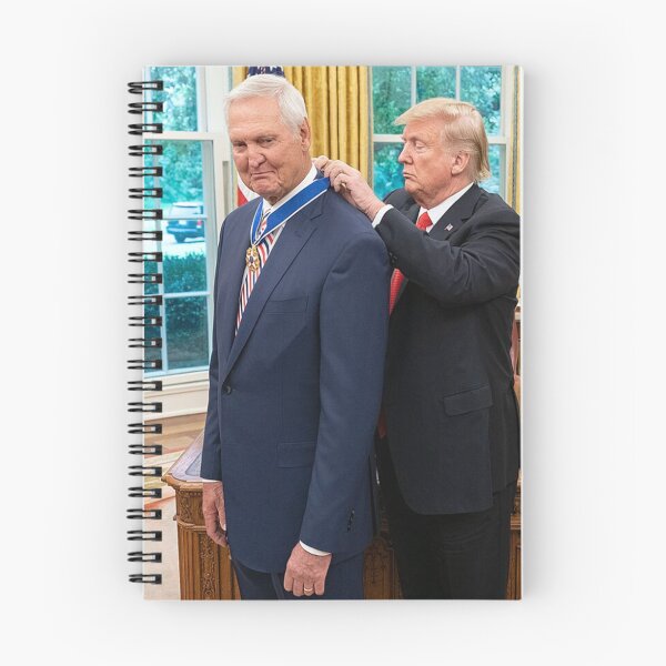 Item preview, West receives the Presidential Medal designed and sold by CathrineStark.