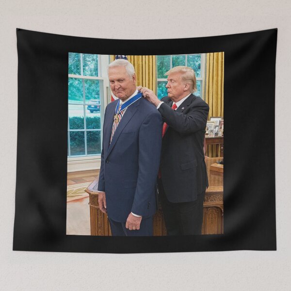 Item preview, West receives the Presidential Medal designed and sold by CathrineStark.