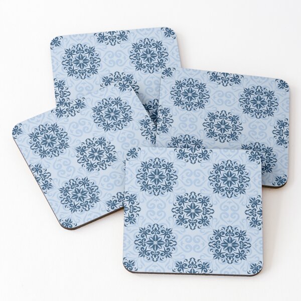Item preview, Floral Blues - Repeat Pattern - Leaves, Petals, Paisley, Full Designs  designed and sold by SemDesigns1.