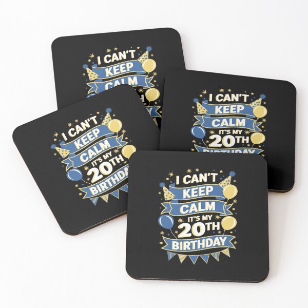 Item preview, 20 Year Old Men Women Birthday It's My 20th Birthday1 designed and sold by PowAcademy.