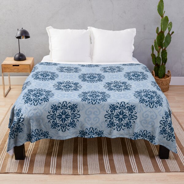 Item preview, Floral Blues - Repeat Pattern - Leaves, Petals, Paisley, Full Designs  designed and sold by SemDesigns1.