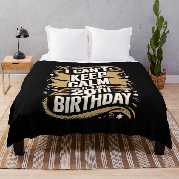 Item preview, 20 Year Old I Can't Keep Calm It's My 20th Birthday designed and sold by MythWoot.