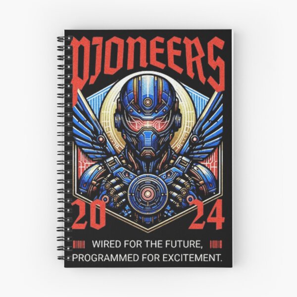 Item preview, Pioneers Programmed For Excitement High-Tech Armor Art Print designed and sold by GenZFashion000.