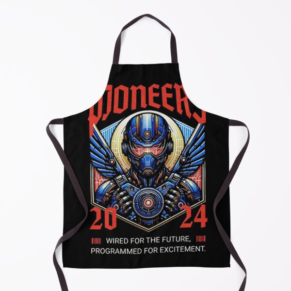 Item preview, Pioneers Programmed For Excitement High-Tech Armor Art Print designed and sold by GenZFashion000.