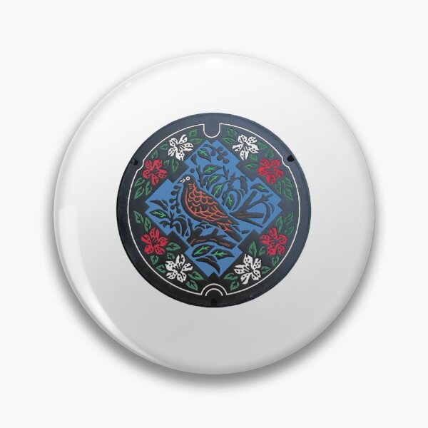 Item preview, Ikeda City, Osaka Manhole Cover designed and sold by blahdeedah.