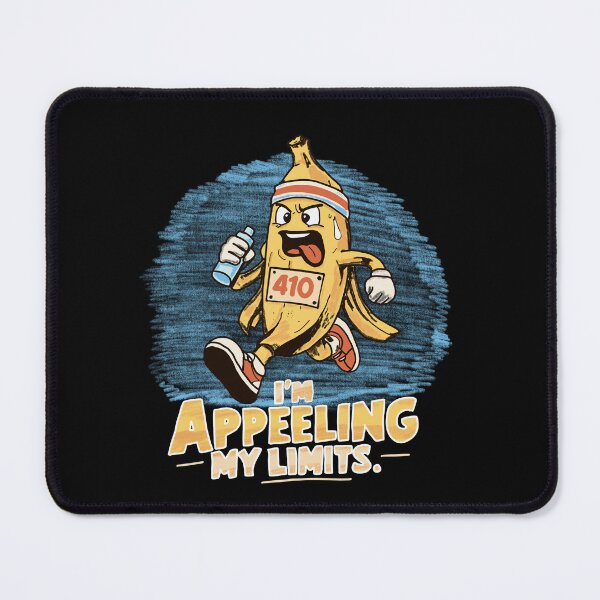 Item preview, Funny Running Banana Cartoon – I’m Appeeling My Limits. designed and sold by Popstudio85.