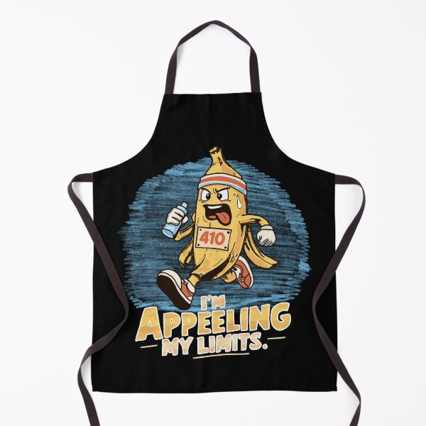 Item preview, Funny Running Banana Cartoon – I’m Appeeling My Limits. designed and sold by Popstudio85.