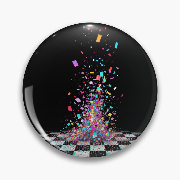 Item preview, RGB Glitch Collapse – Digital Distortion on Black Background designed and sold by PixelVibe782.