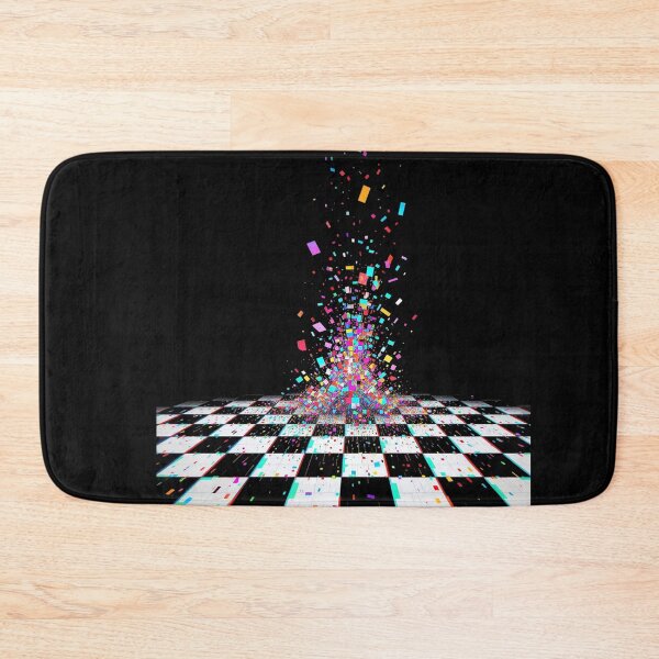 Item preview, RGB Glitch Collapse – Digital Distortion on Black Background designed and sold by PixelVibe782.