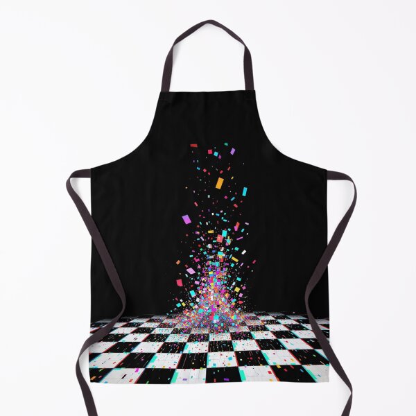 Item preview, RGB Glitch Collapse – Digital Distortion on Black Background designed and sold by PixelVibe782.